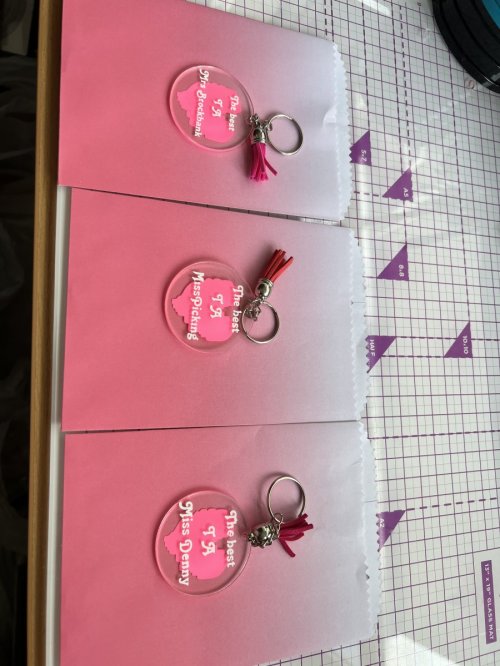 handmade personalised keyrings
